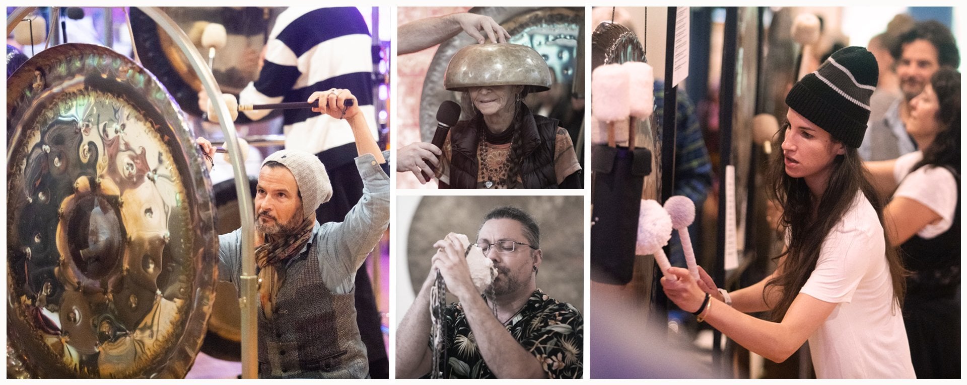 BREATHING DOWN THE MOON: UNA CERIMONIA DI GONG BATH con Lea Garnier — Sage Academy Of Sound