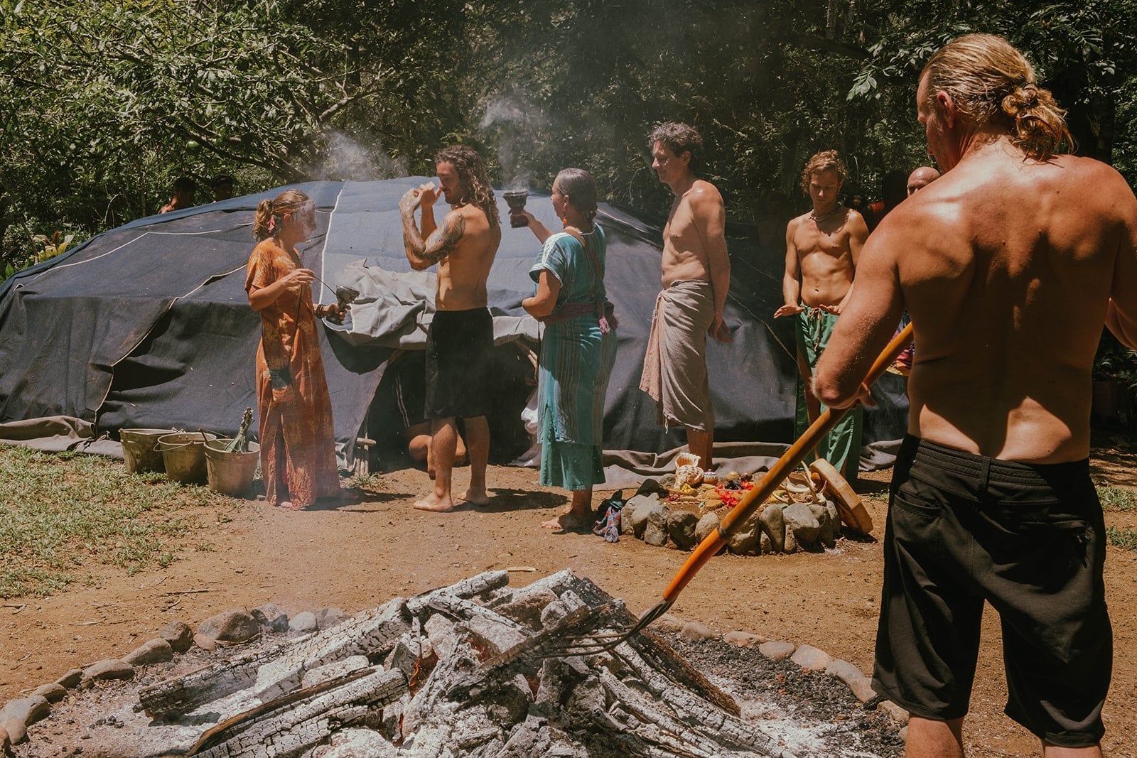 Cerimonia della Sweat Lodge