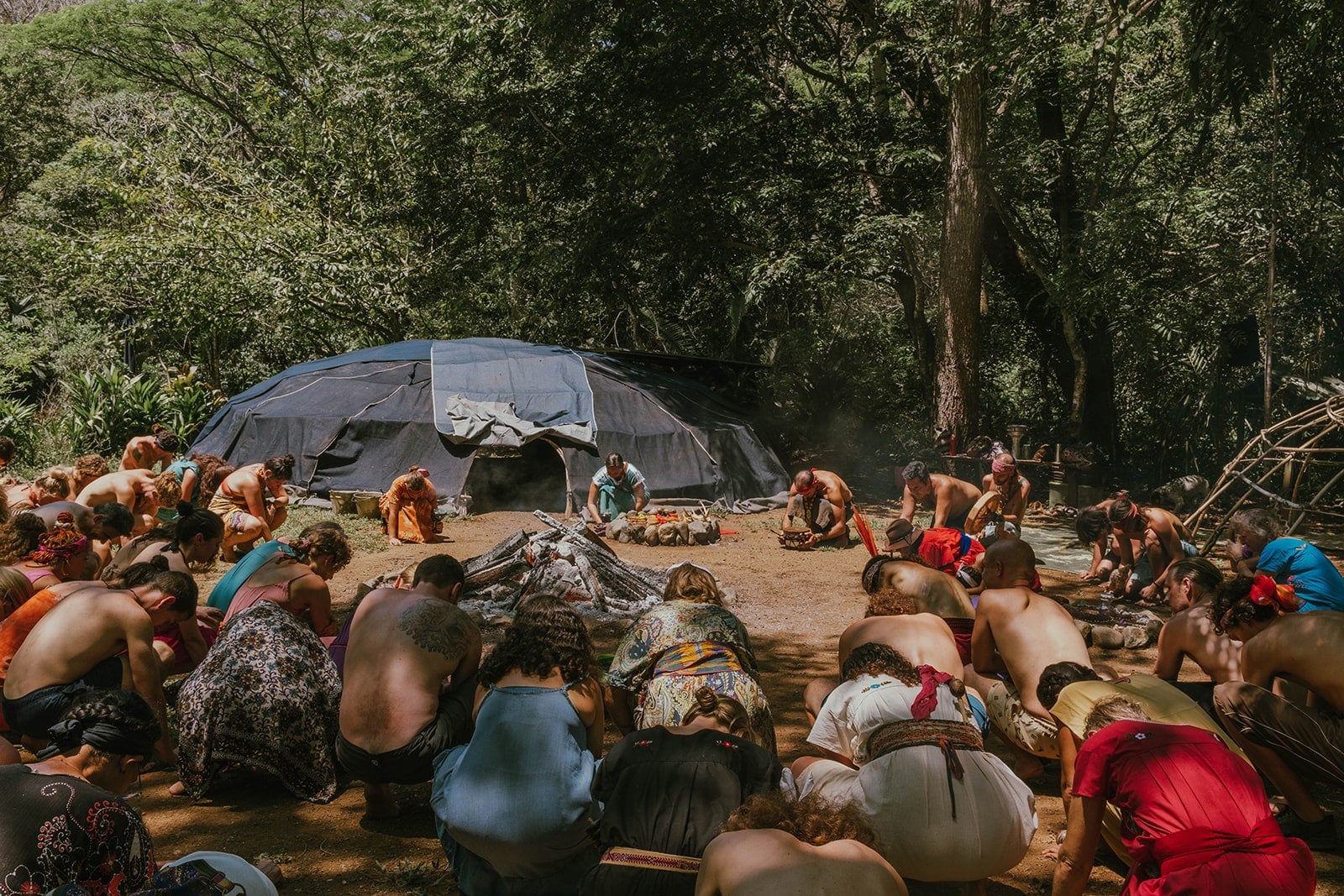 Cerimonia della Sweat Lodge