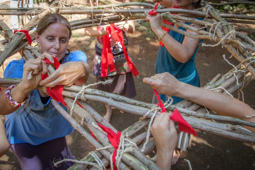 Cerimonia della Sweat Lodge