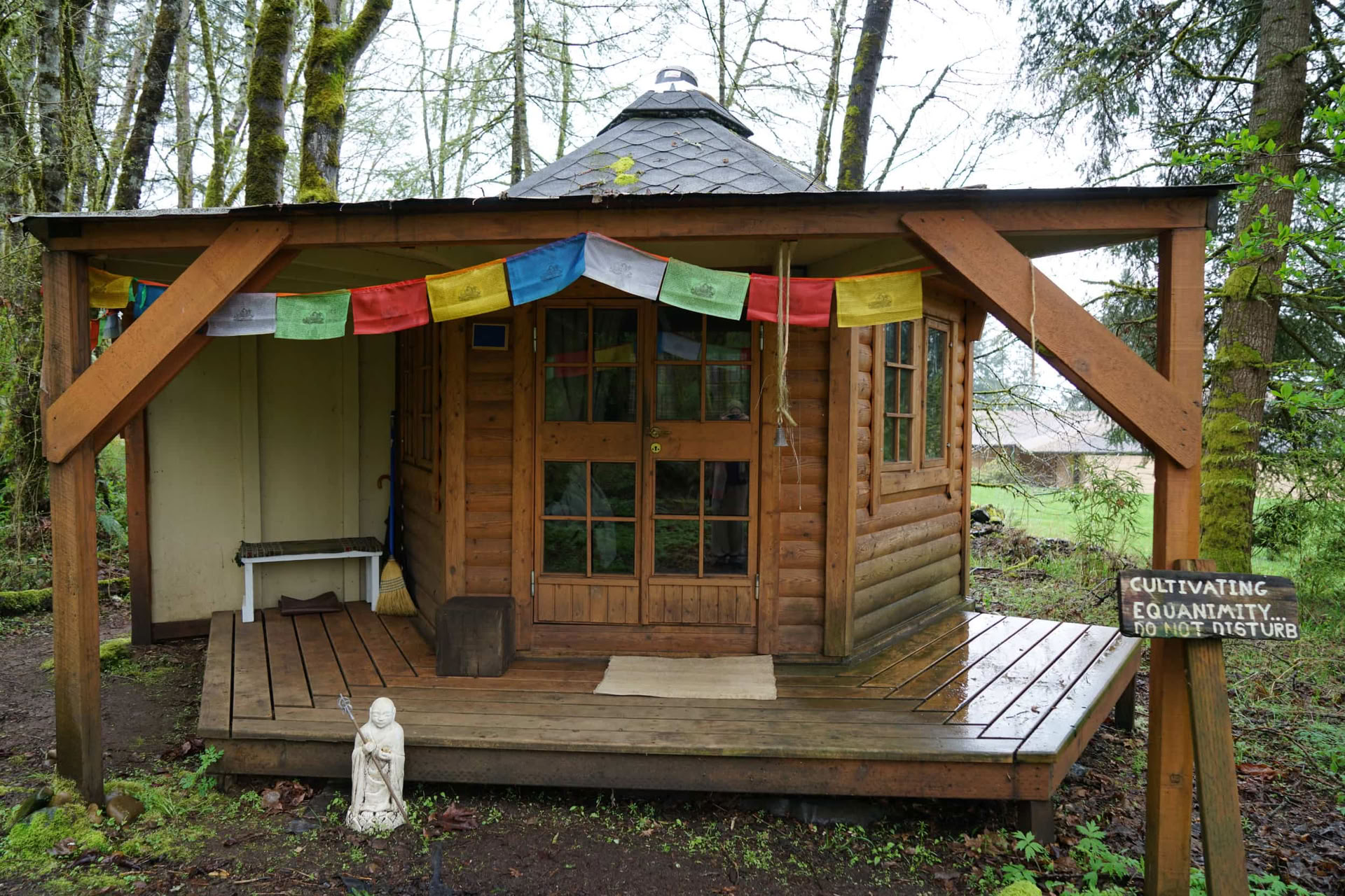Cabina per ritiro di meditazione