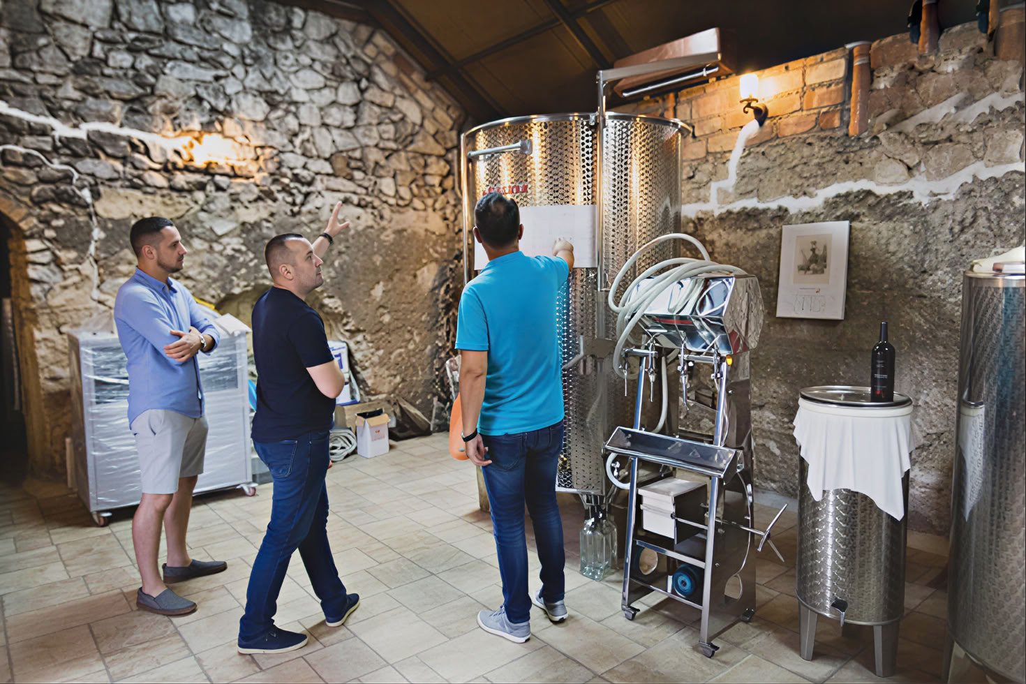 Tour del vino misto tradizionale e moderno