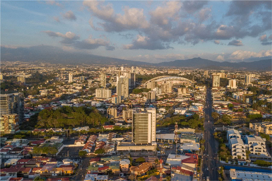 Tour della città di San José