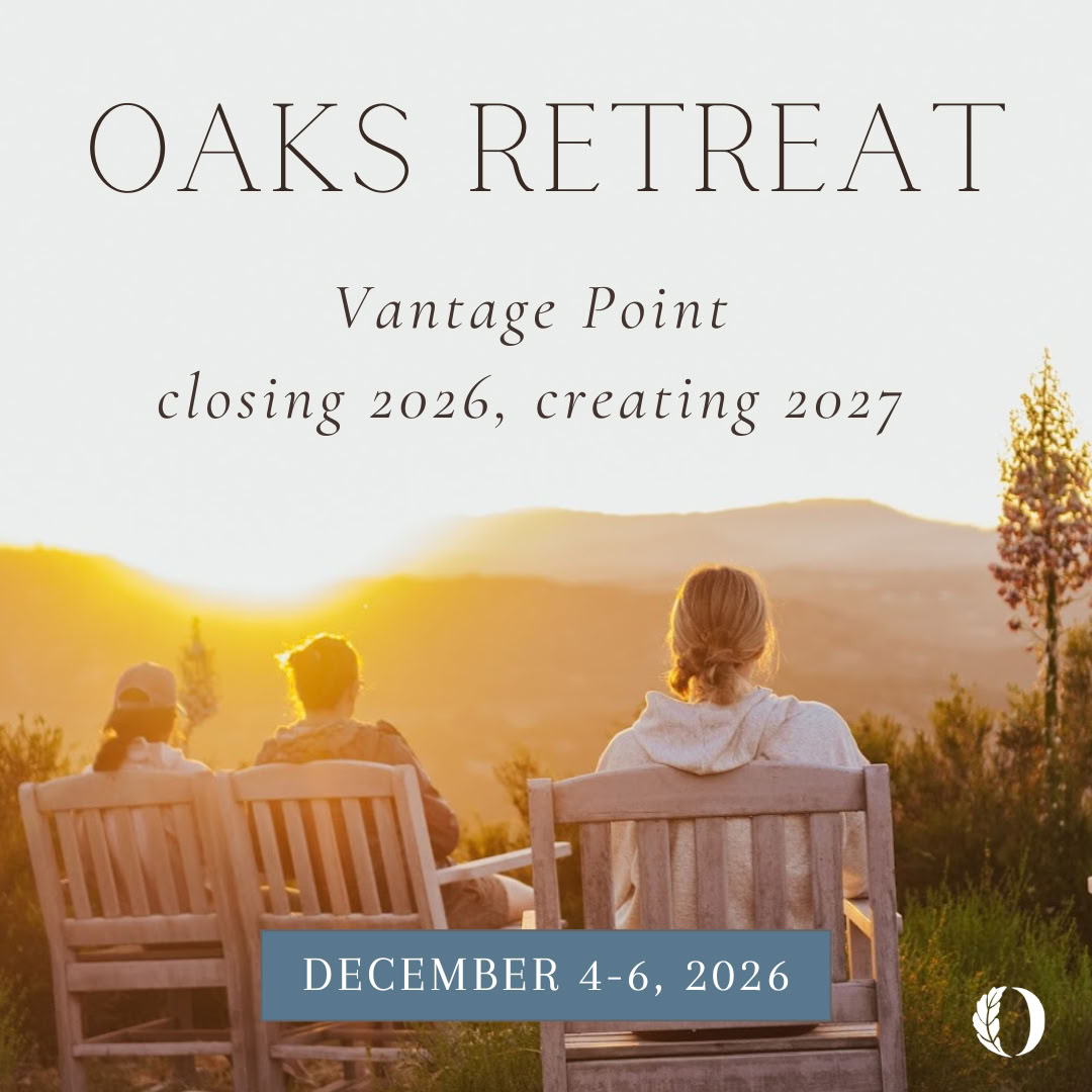 December Oaks Ritiro: Vantage Point, Closing 2026, Creating 2027