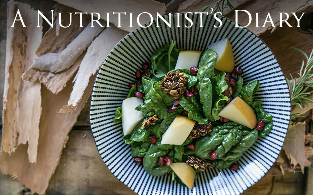 Il diario di una nutrizionista