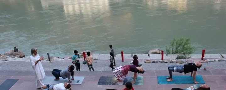 Ritiro di yoga per bambini