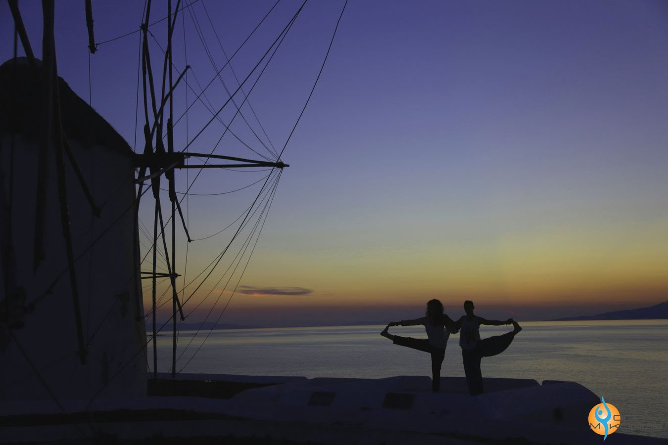 Yoga al tramonto