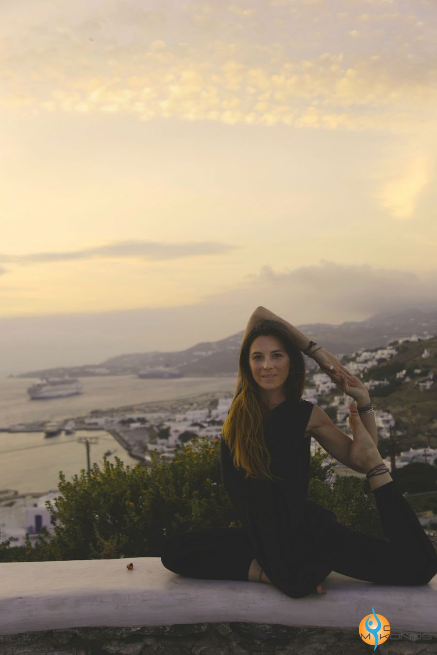 Yoga al tramonto