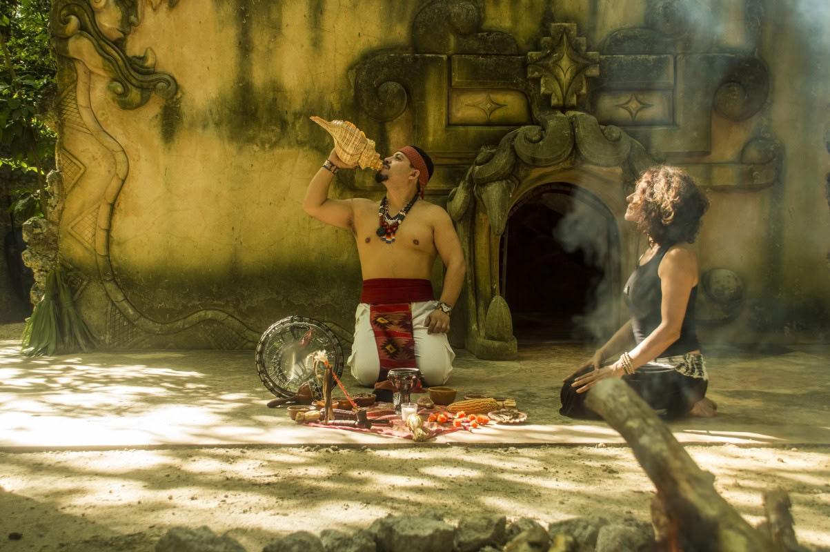 Private Temazcal & Massaggio Sincrono di Coppia