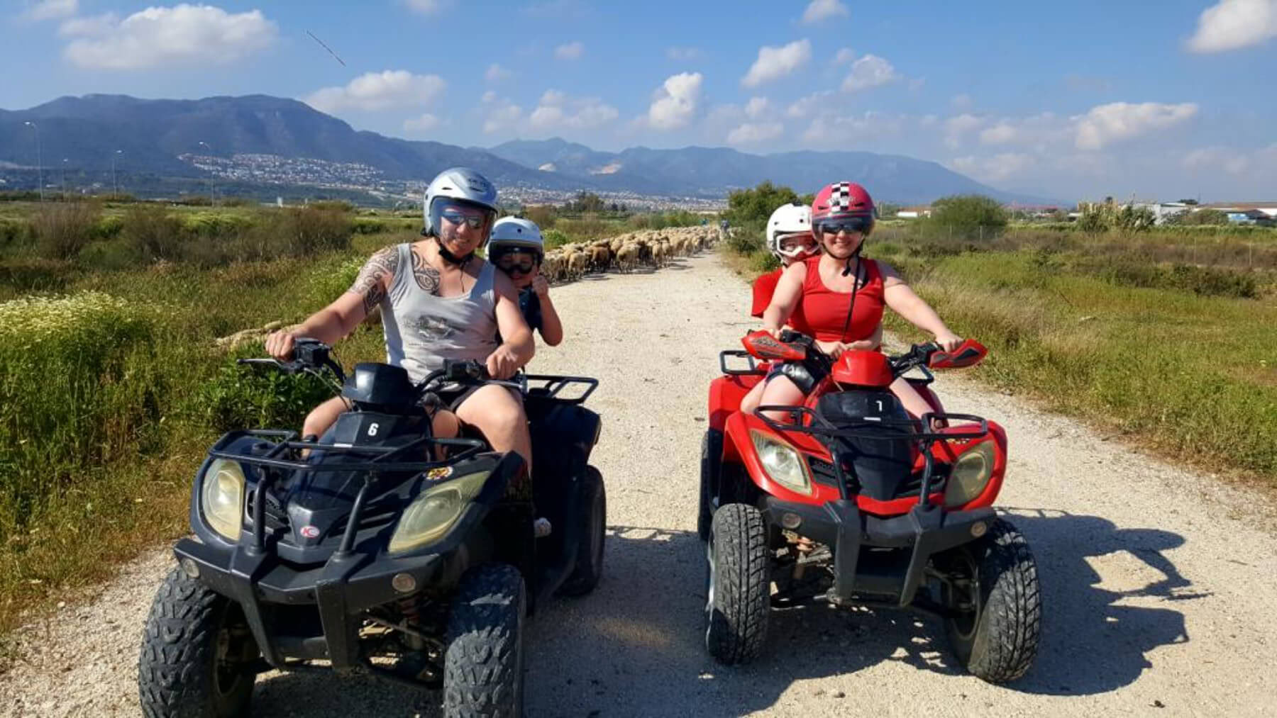Quad in fuoristrada