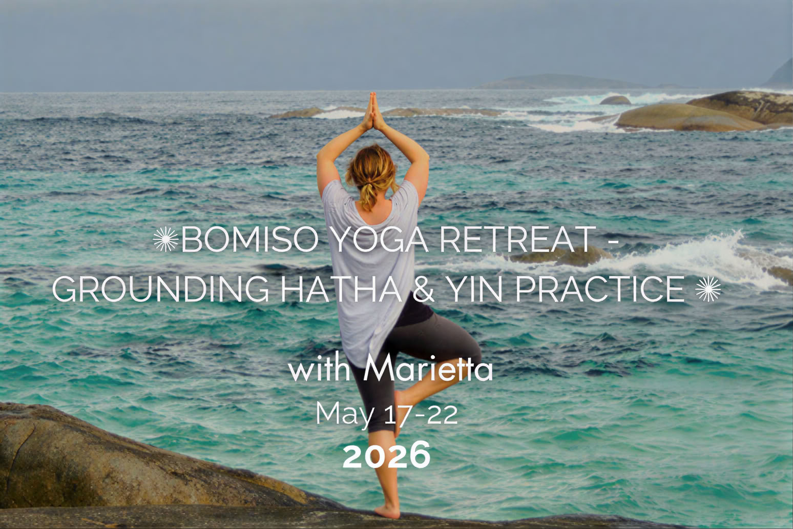 BOMISO Yoga Ritiro – Pratica Grounding di Hatha e Yin