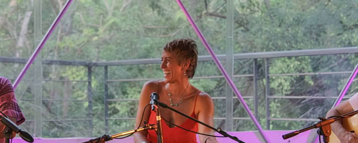 Concerto di Kirtan nella Cupola Geodetica