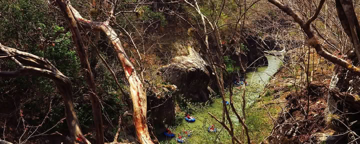 Tubing sul fiume