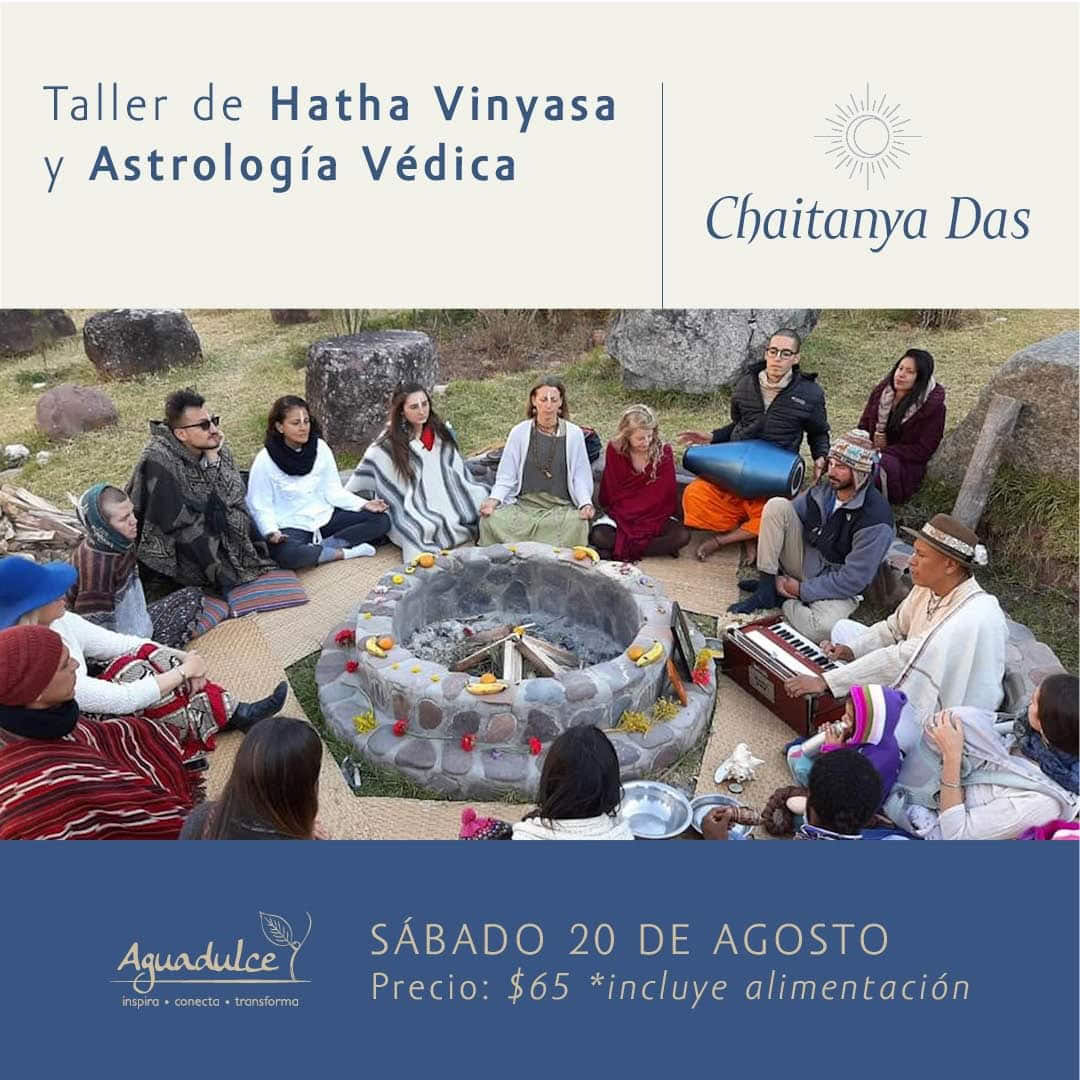 Workshop di Chaitanya Das in Ecuador