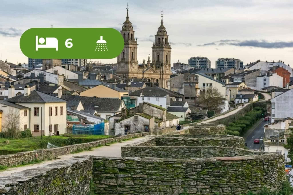 Cammino primitivo da Lugo in 5 tappe, classe comfort