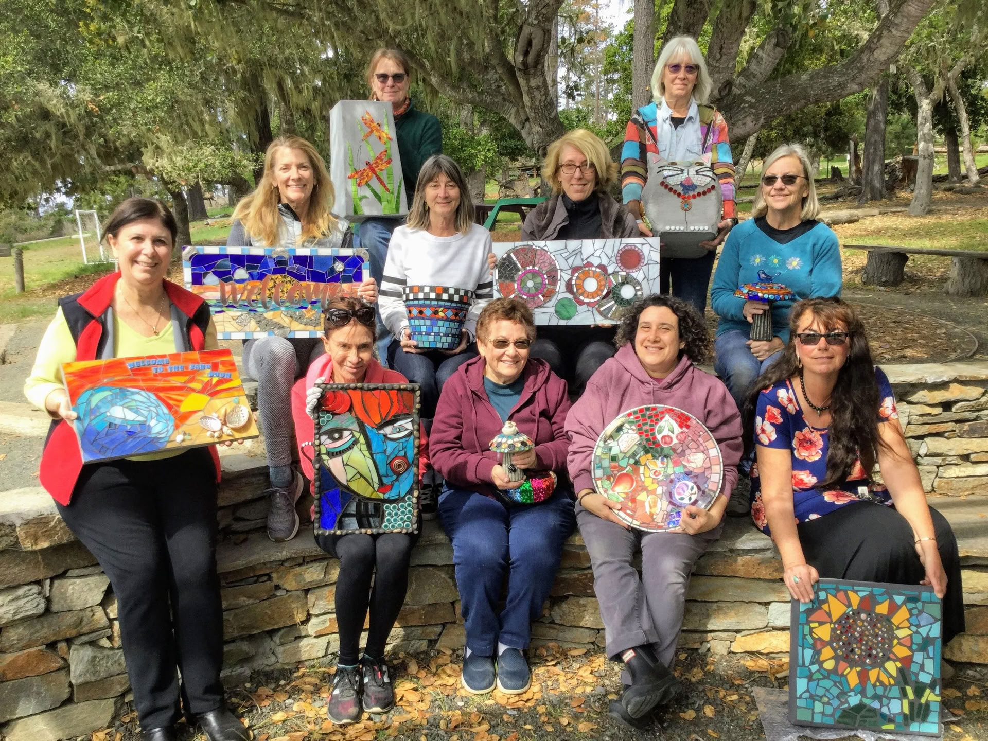 Mosaic Art Ritiro con Passiflora Mosaics (Settembre) — Camp Ocean Pines