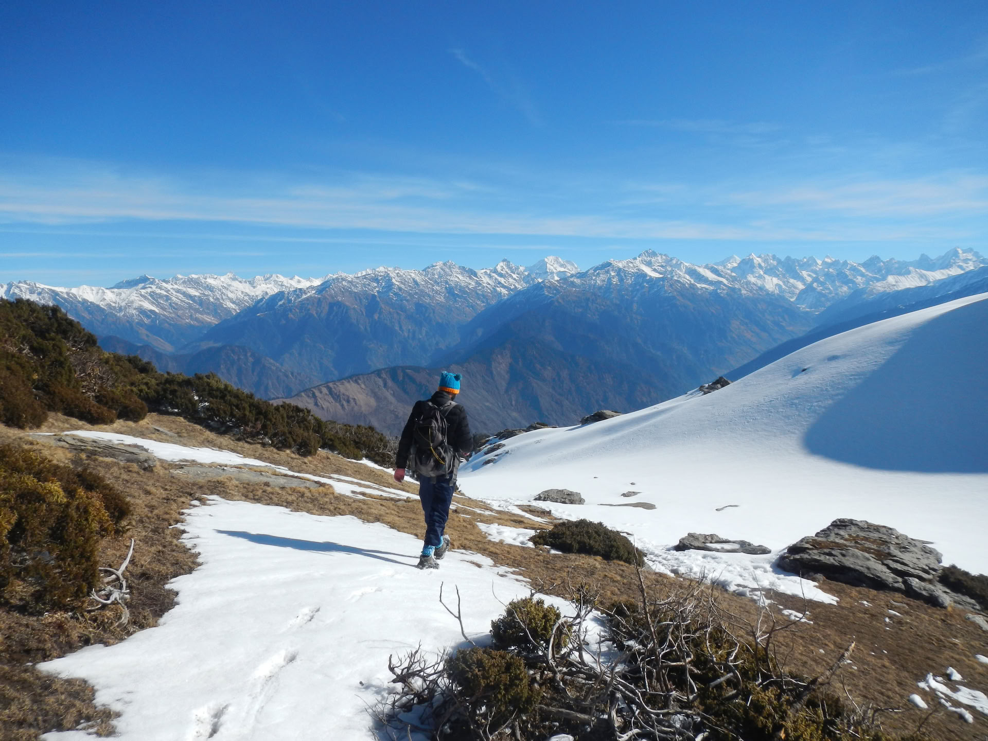 Trekking a Kedarkantha
