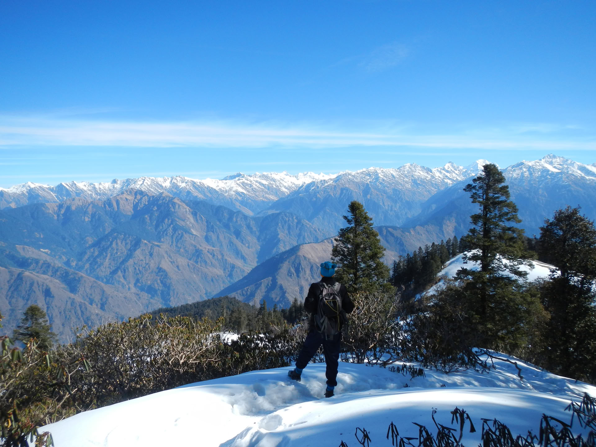 Trekking a Kedarkantha
