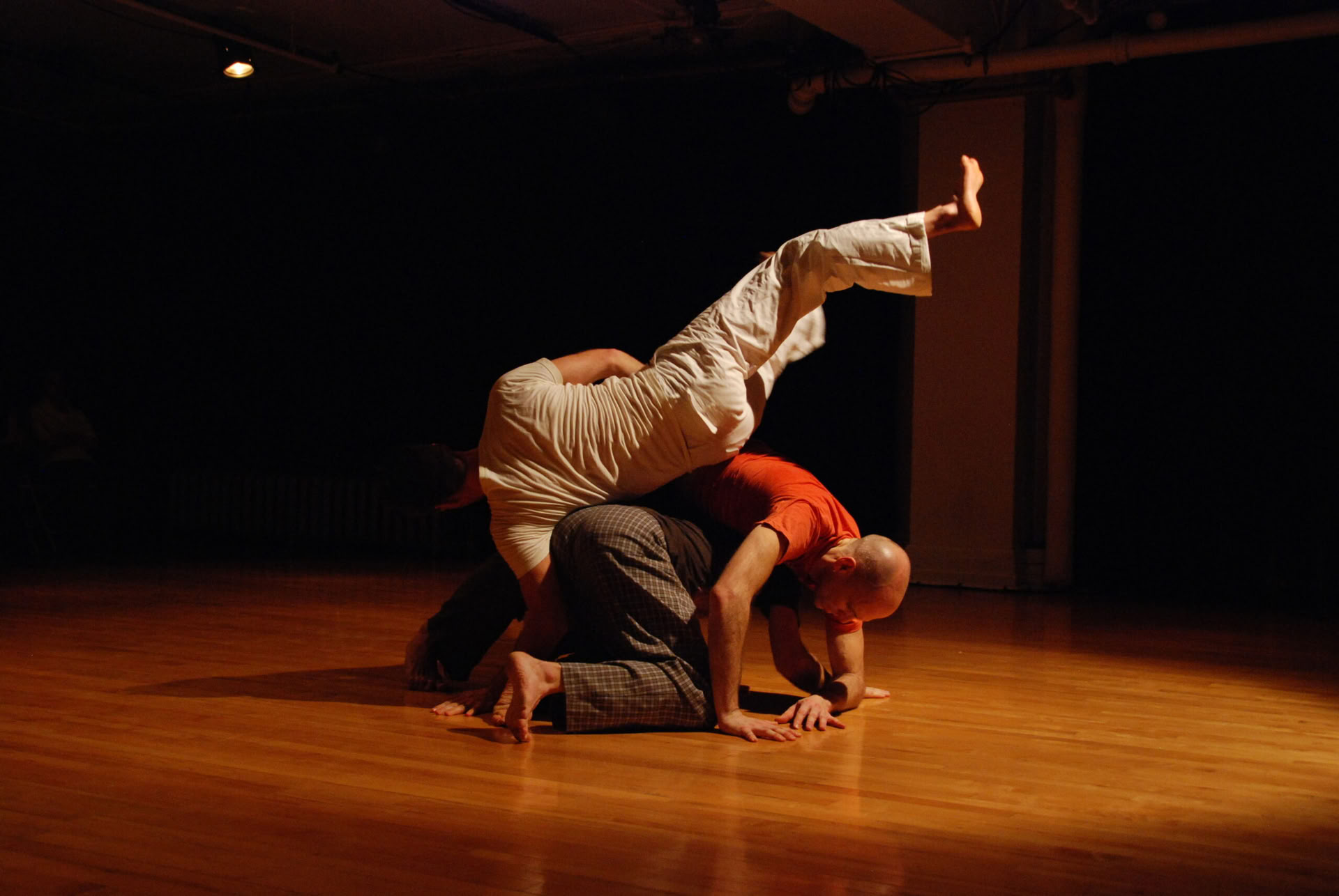 Laboratorio di consapevolezza compositiva nel Contact Improvisation con Andrew Harwood