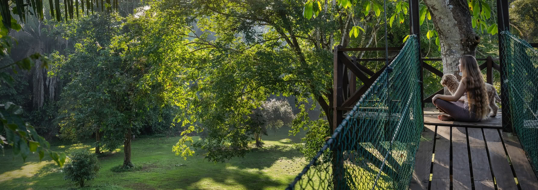 Ritiro benessere nella foresta pluviale