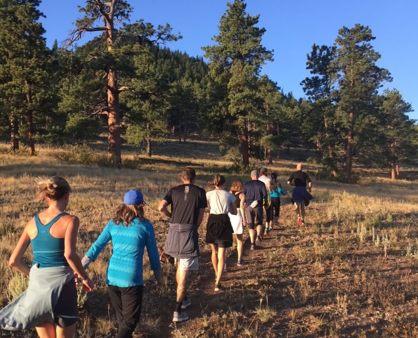 Running con la mente della meditazione