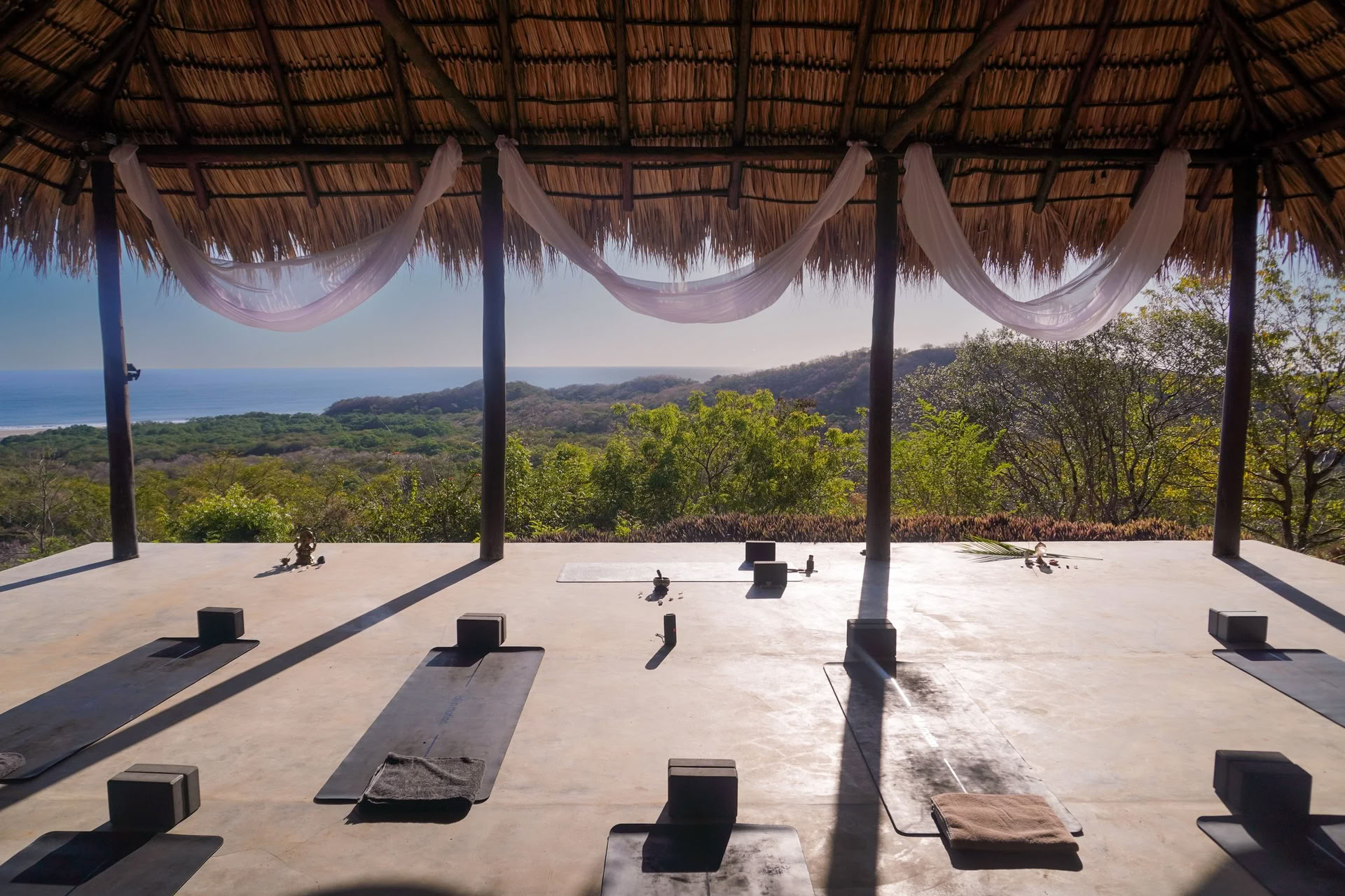 Lezione di Yoga a Popoyo, Nicaragua