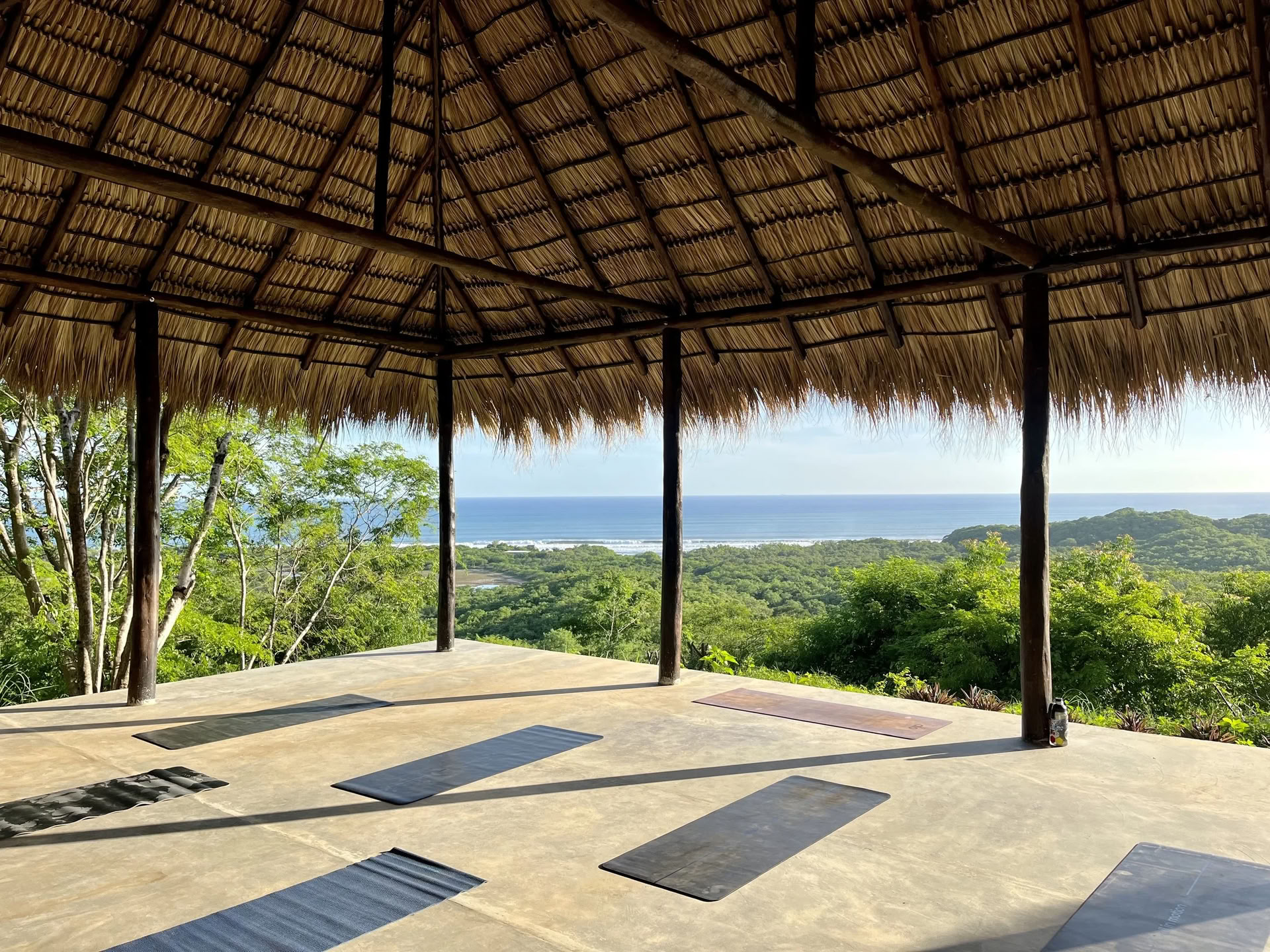 Lezione di Yoga a Popoyo, Nicaragua