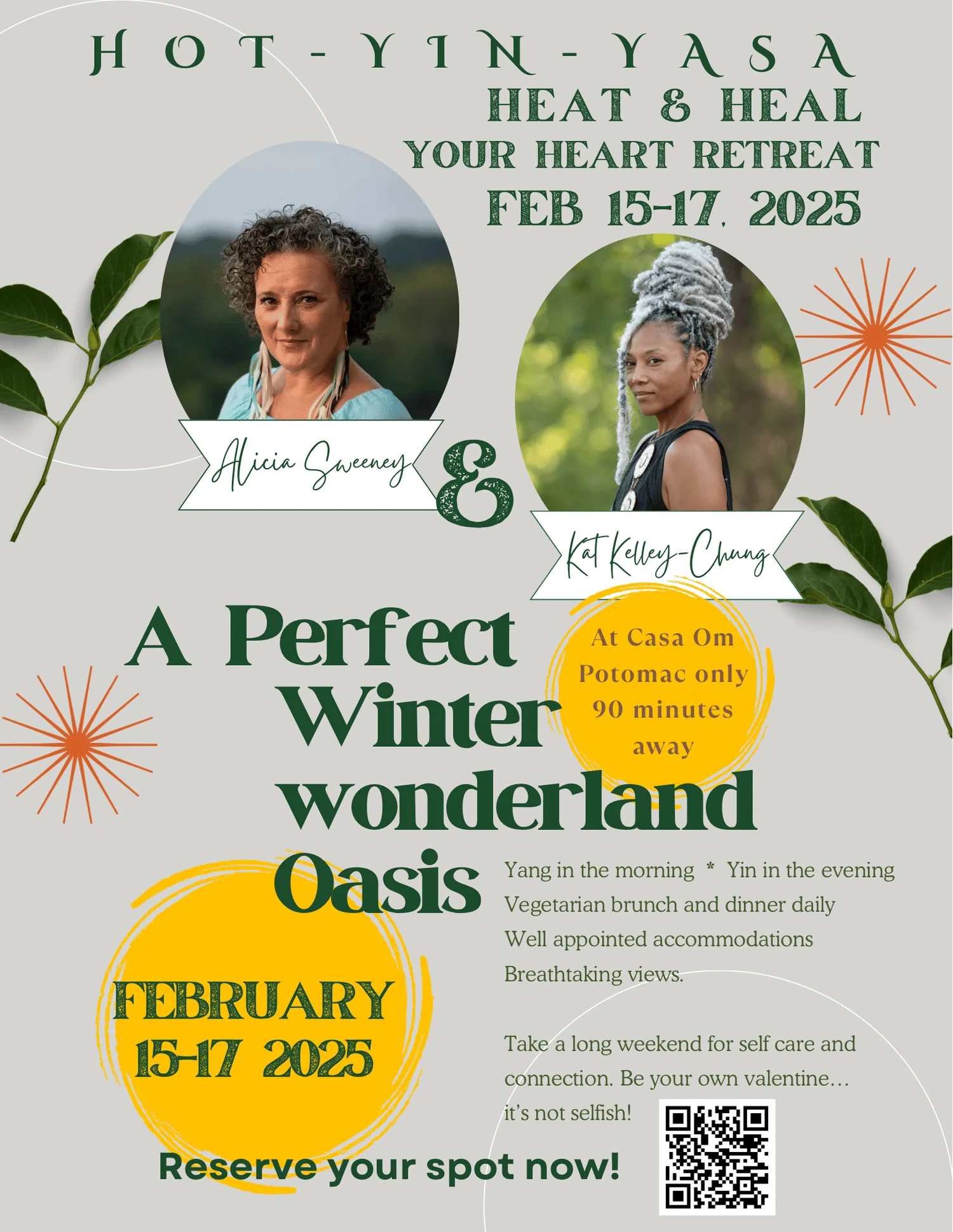 Hot - Yin - Yasa Yoga Ritiro Invernale