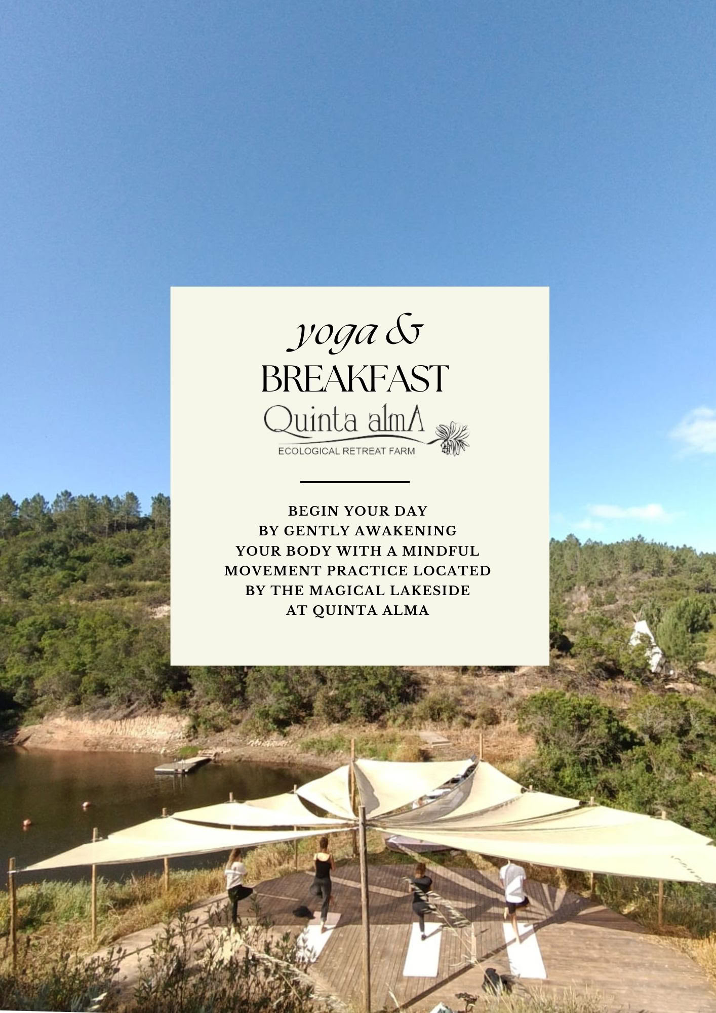 Yoga sul Lago e Esperienza di Colazione a Buffet a Quinta Alma