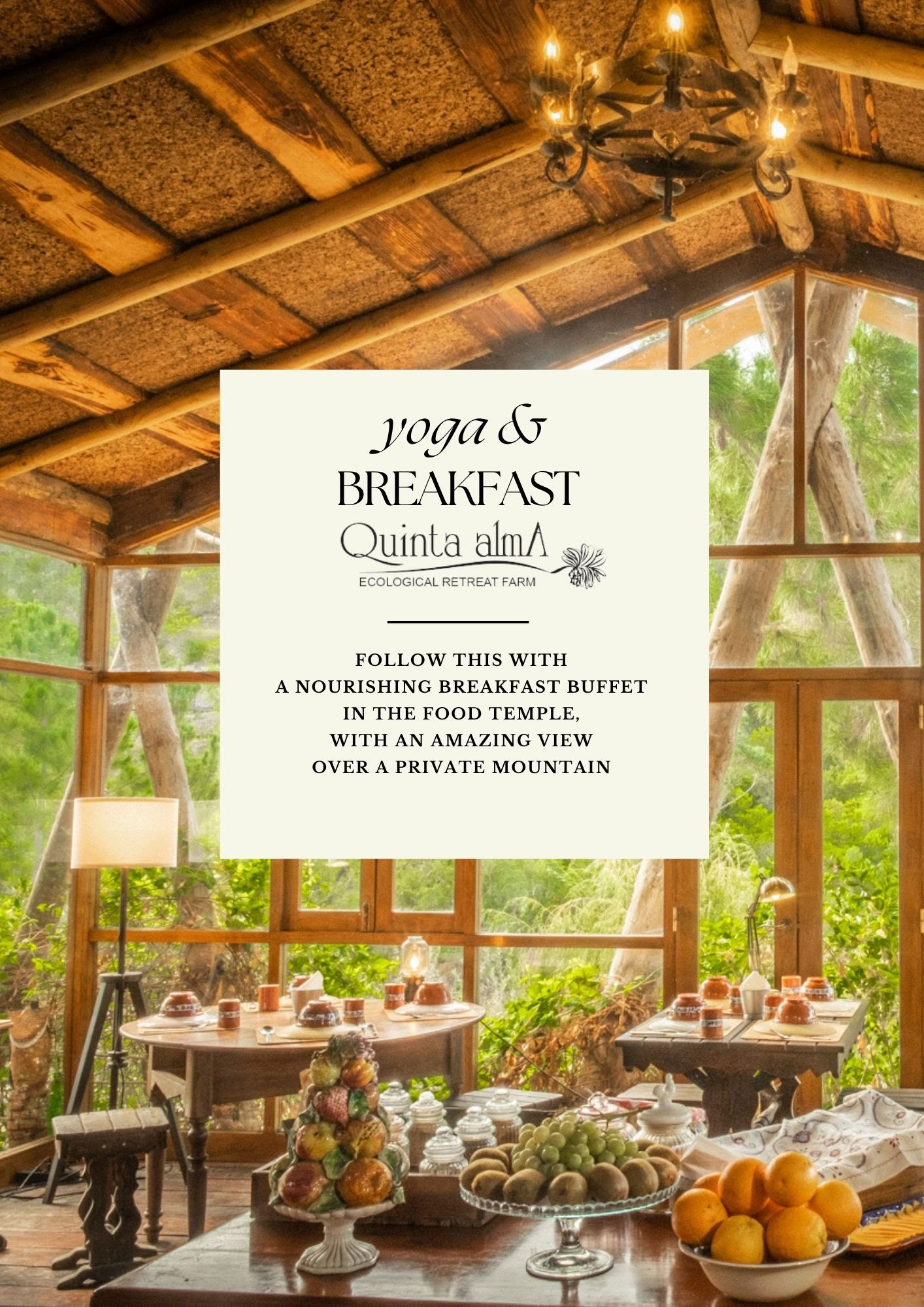 Yoga sul Lago e Esperienza di Colazione a Buffet a Quinta Alma