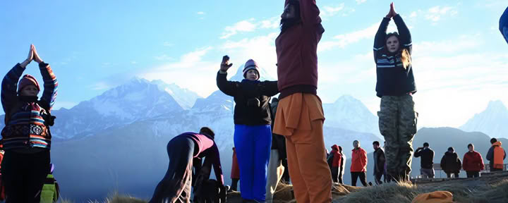 Yoga all'aperto