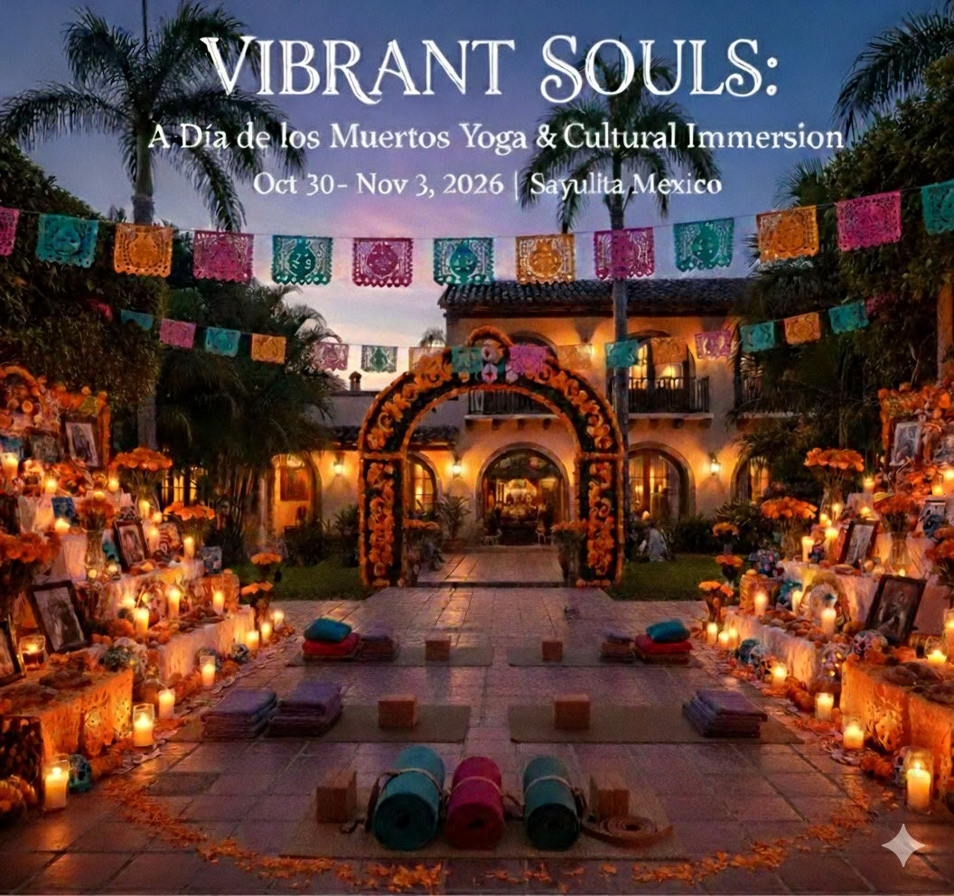 Vibrant Souls: Ritiro di yoga e immersione culturale per il Día de los Muertos