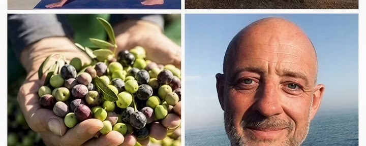 Ritiro di raccolta delle olive e yoga