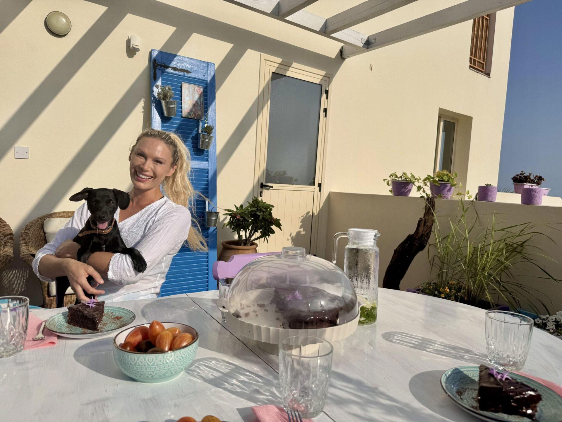 Lezione di Puppy Yoga