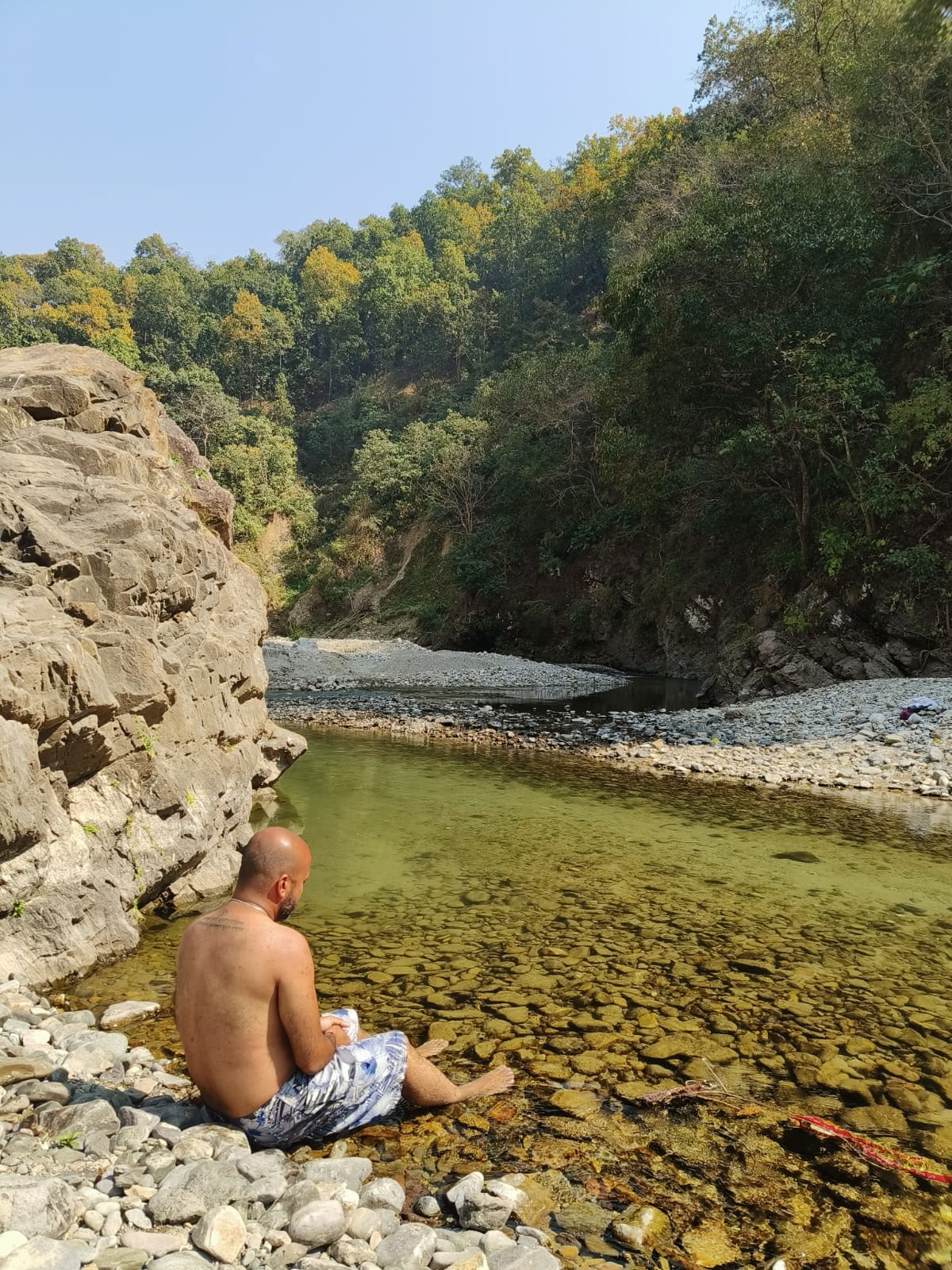 Ritiro sul fiume