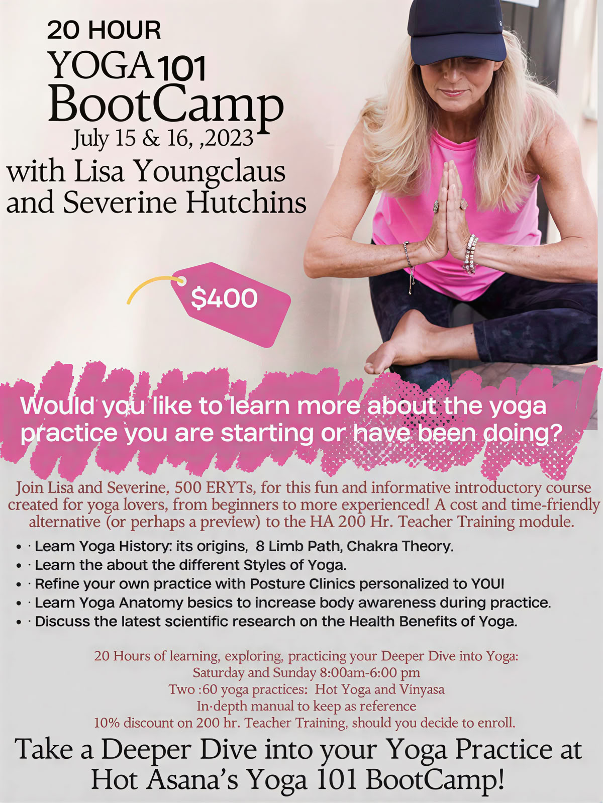 Yoga 101 Bootcamp: un'immersione approfondita nell'apprendimento di più sulla tua pratica yoga