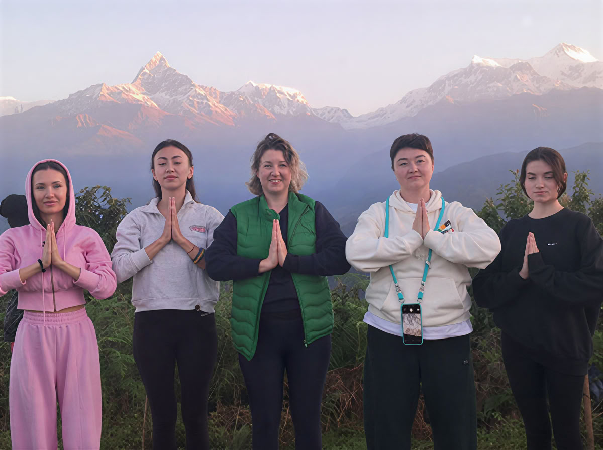Tour di yoga all’alba