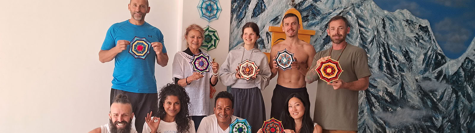 Laboratorio di tessitura del mandala