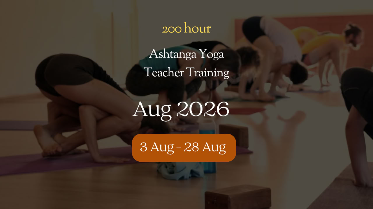 Formazione Insegnanti di Ashtanga Yoga - Agosto 2026