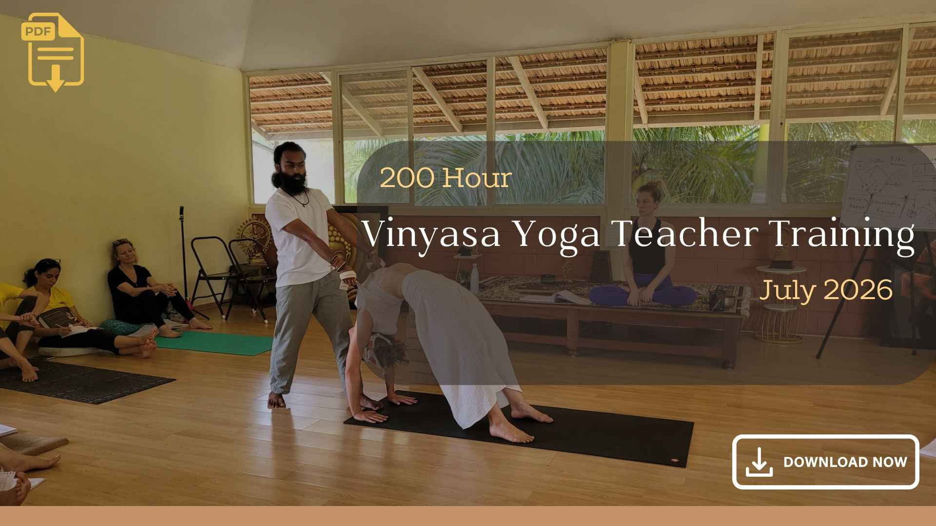 Formazione Insegnanti di Vinyasa Yoga - Luglio 2026