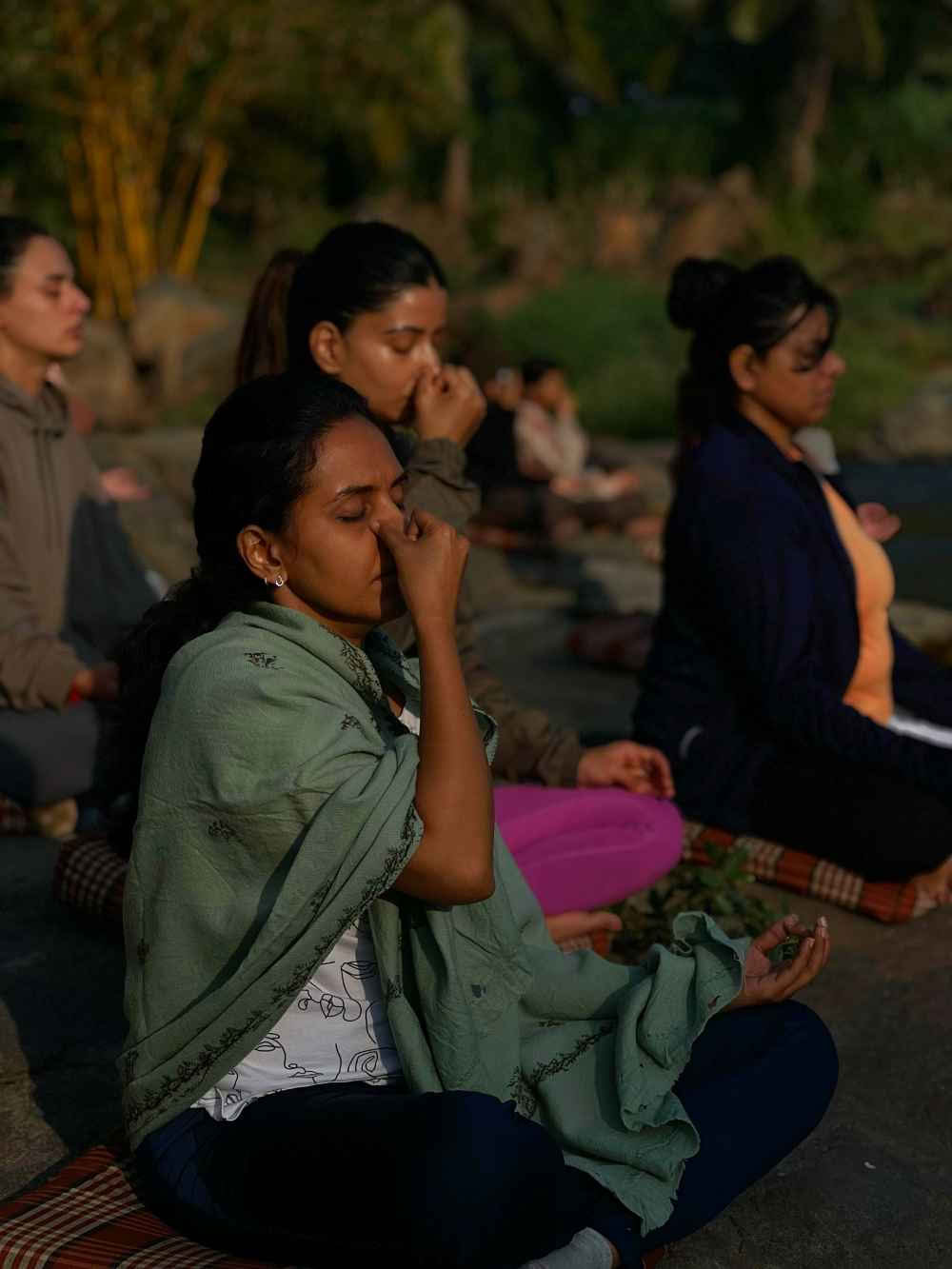 Formazione residenziale di 100 ore per insegnanti di Pranayama