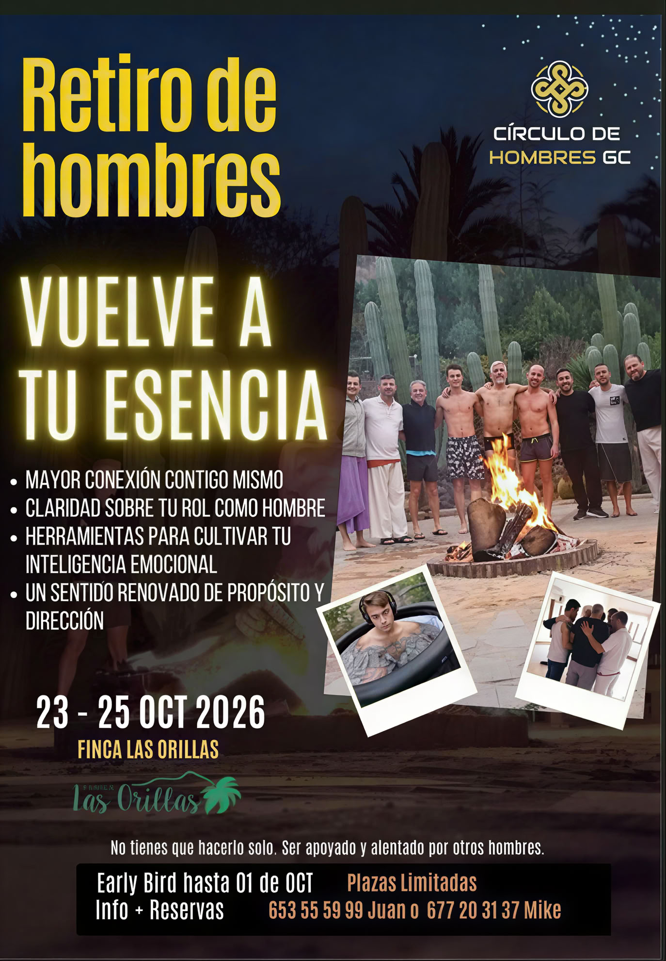 Ritiro per Uomini – 23, 24 e 25 ottobre