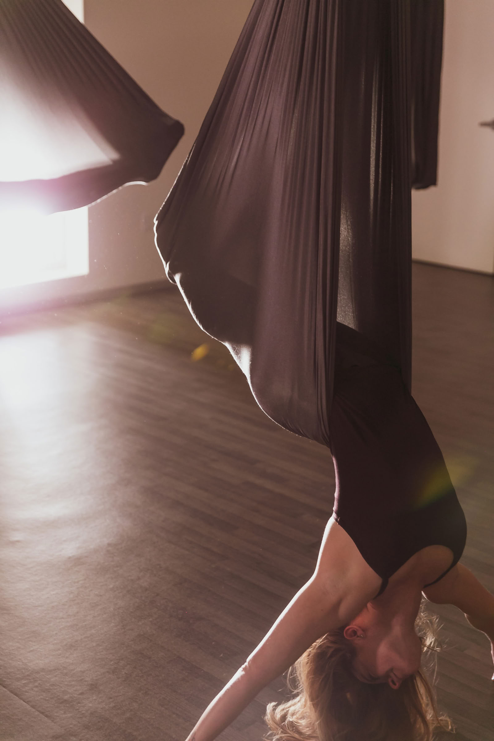 Yoga in sospensione