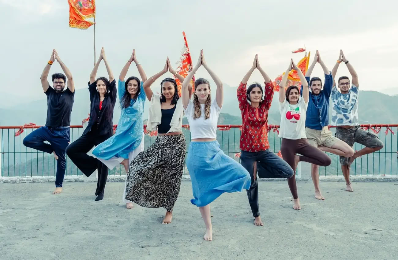 9 giorni di ritiro yoga sull’Himalaya