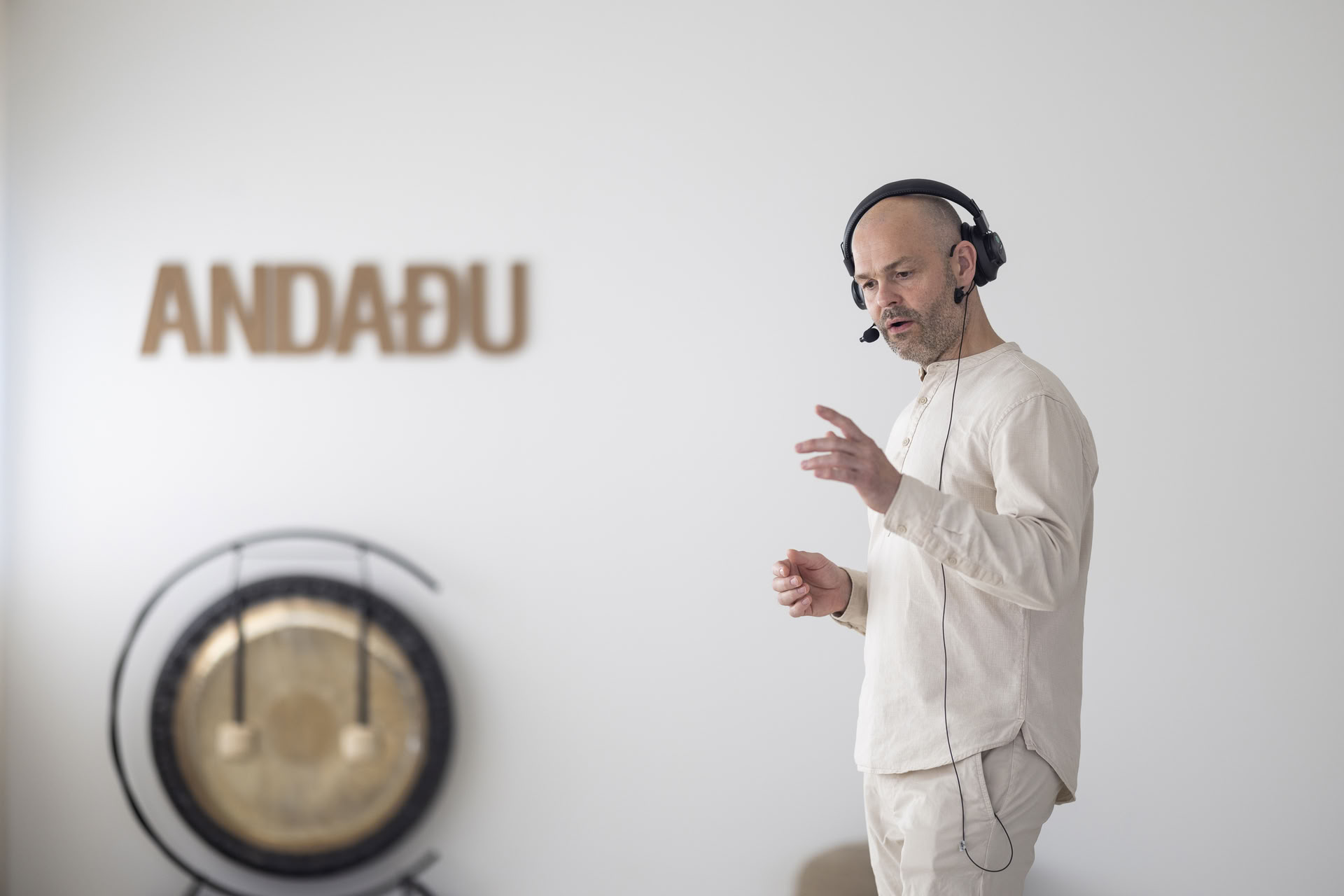 Sessione di breathwork con Andri
