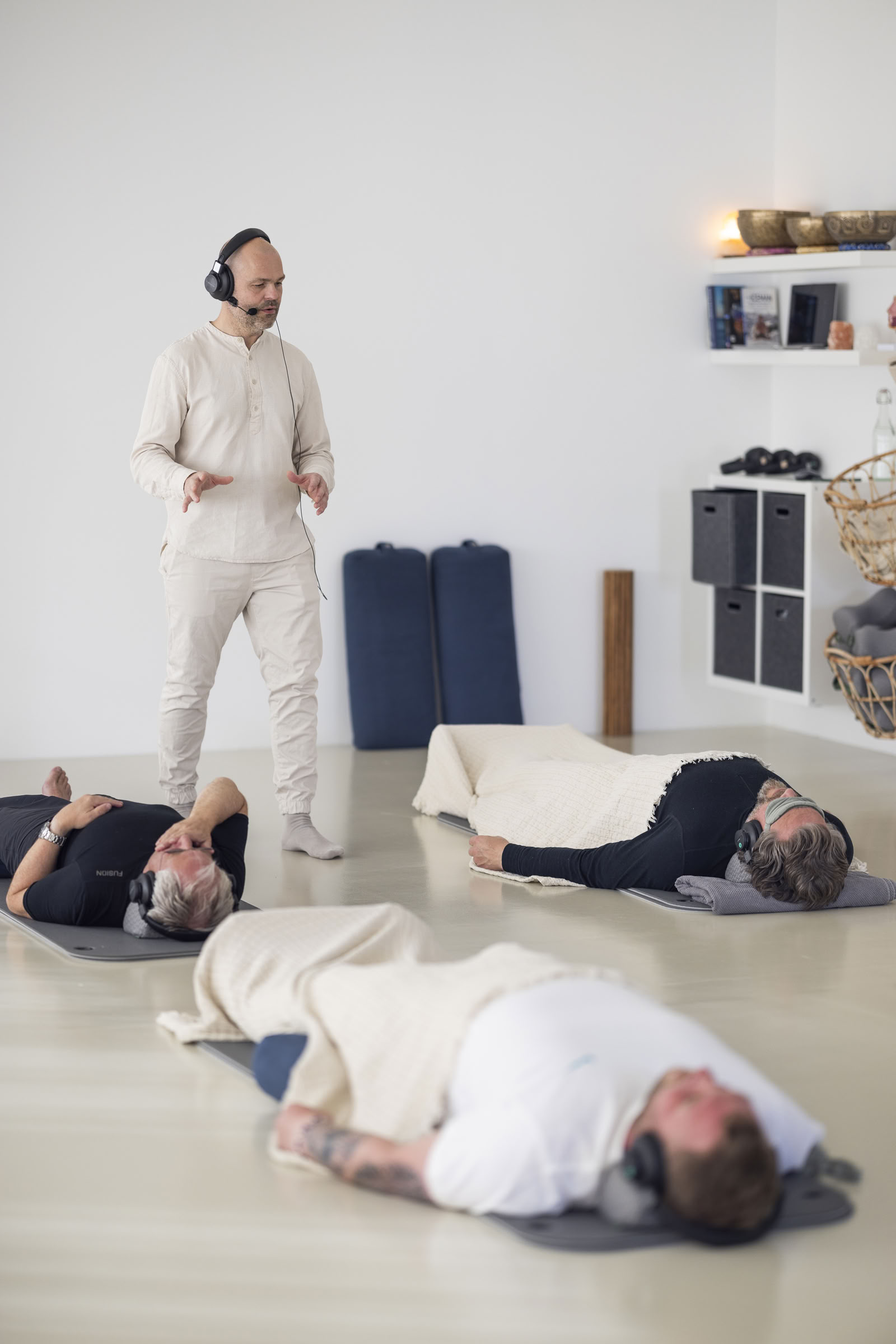 Sessione di breathwork con Andri