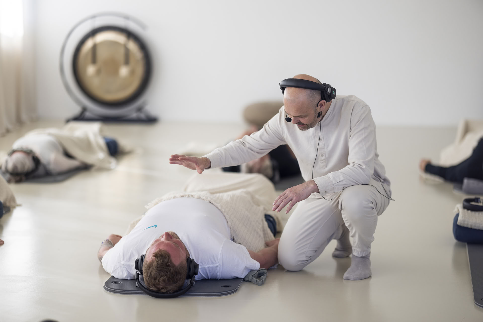 Sessione di breathwork con Andri