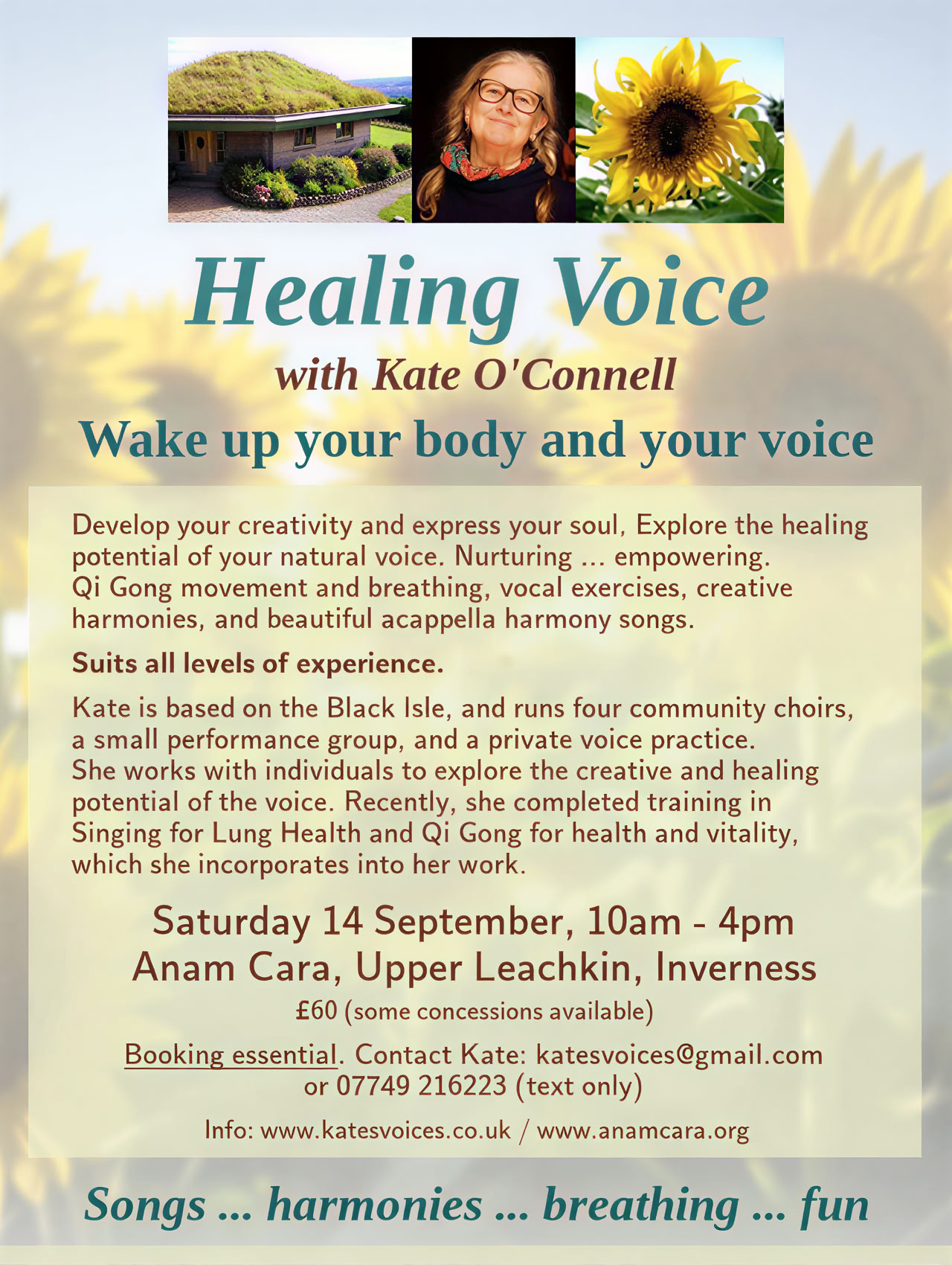 Workshop di voce curativa