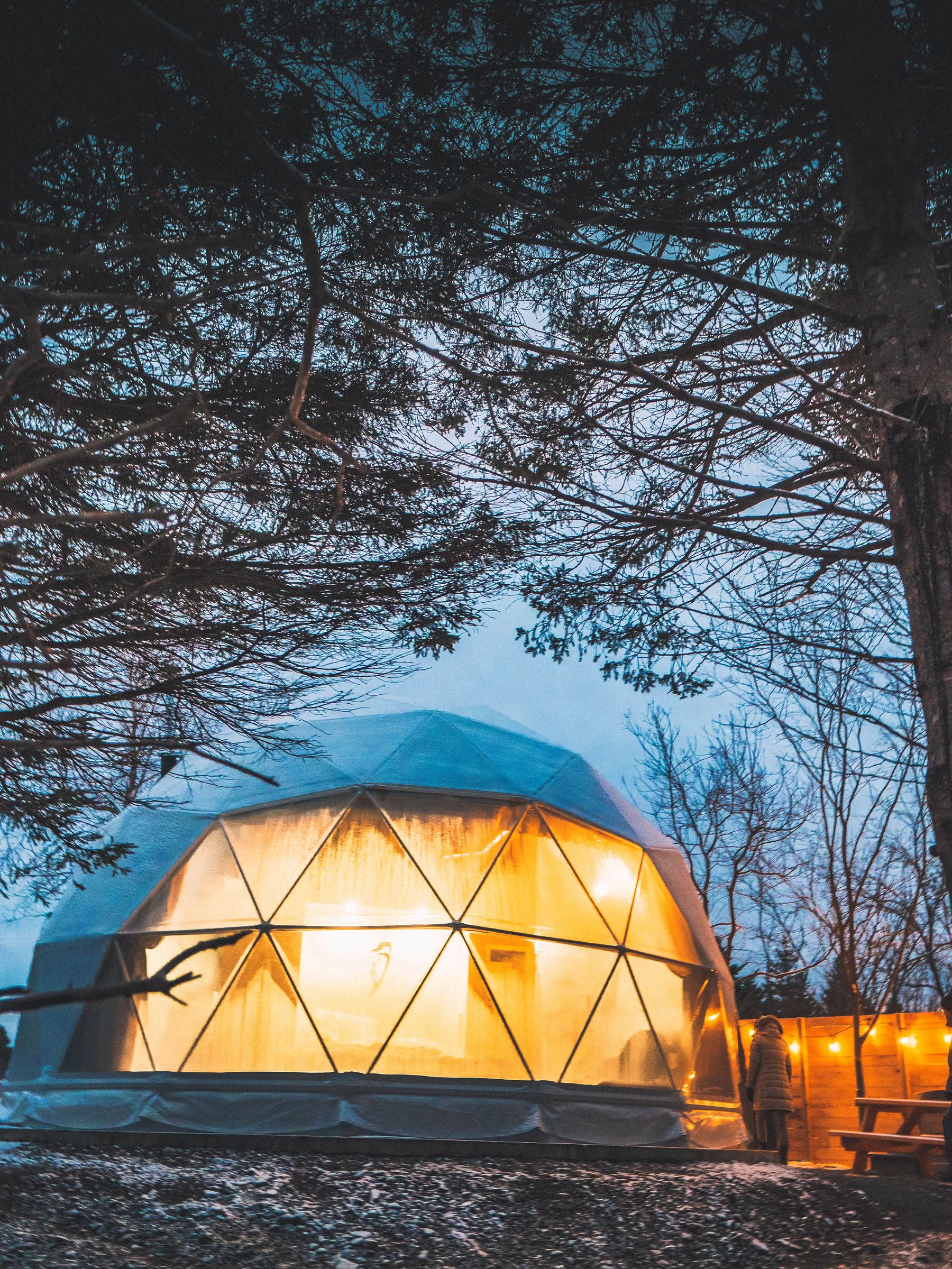 L’esperienza di glamping Akadi Lumina