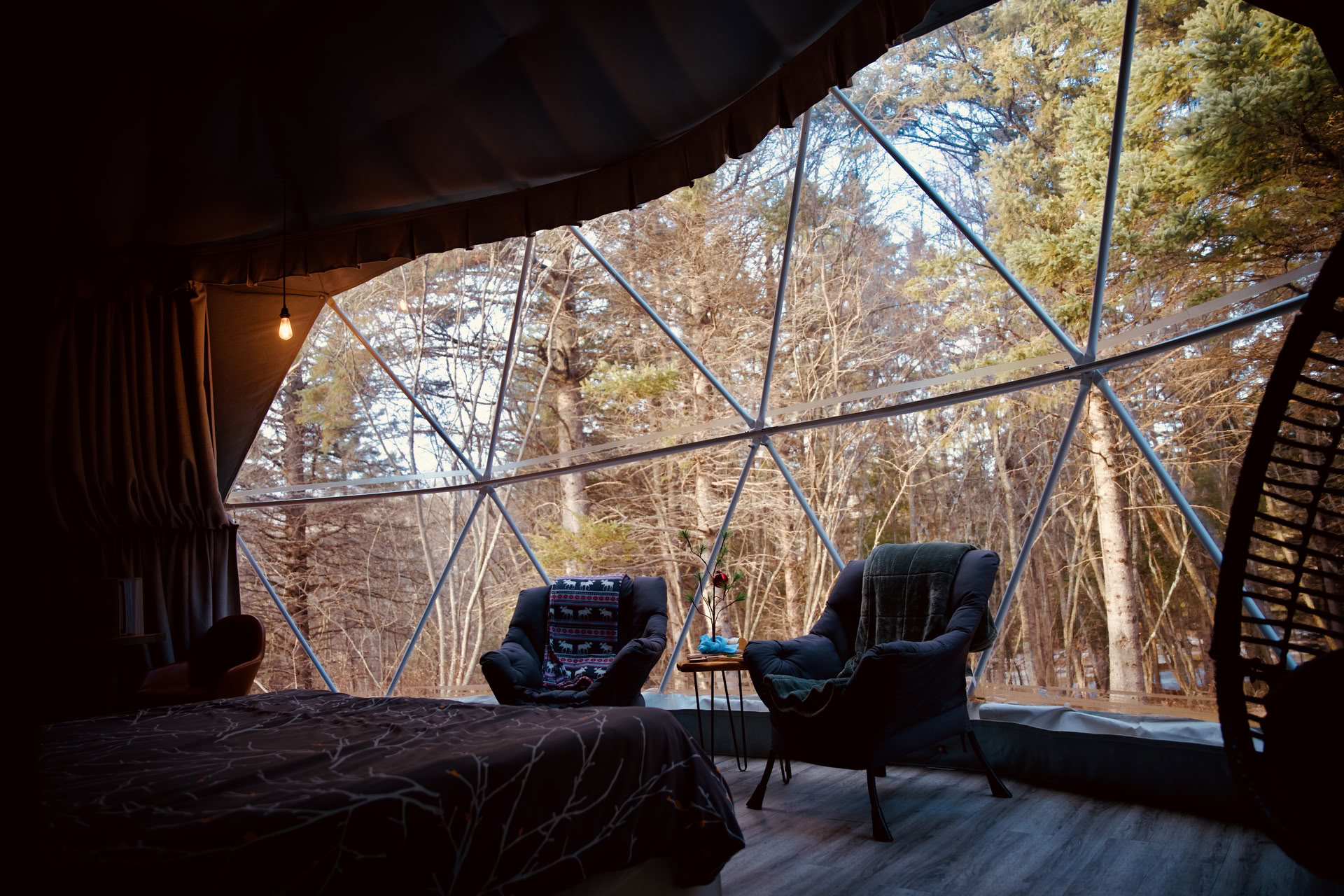 L’esperienza di glamping Akadi Lumina